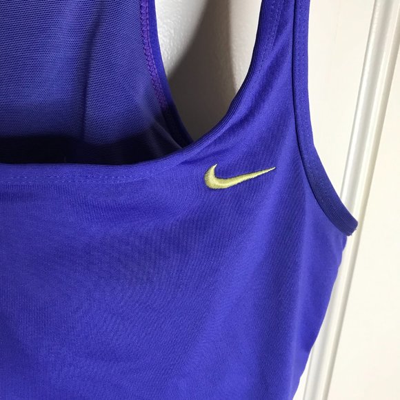 Nike Women's Fit Dry Racerback Tank Purple ~ Size M - Picture 2 of 5